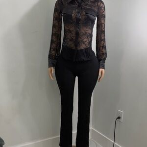 Elegant Black Lace sets